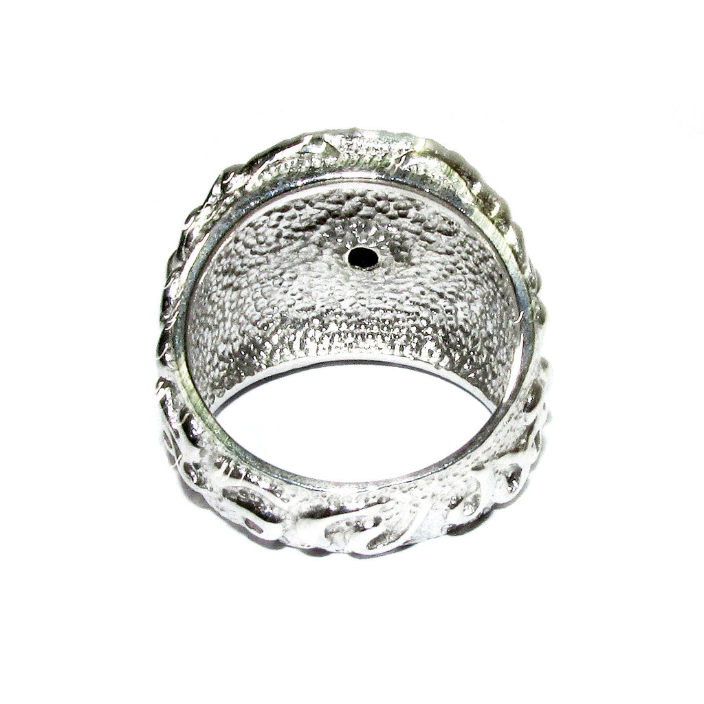 Black onyx man ring 925 sterling silver size 9 1/2, Handmade ring, single copy, sterling silver, natural onyx, man ring, black gemstone