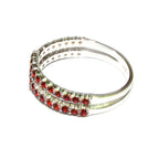 Garnet ring 925 sterling silver size 7,  handmade ring, single copy, sterling silver, Garnet, 925 silver ring, gemstone, Gift ring, red ring