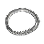 935 Argentium Silver Bezel wire, Gallery wire, Gallery ribbon, Gallery pattern, Jewelry making, Setting, Wire, Silver wire - 4 inch (10 cm)