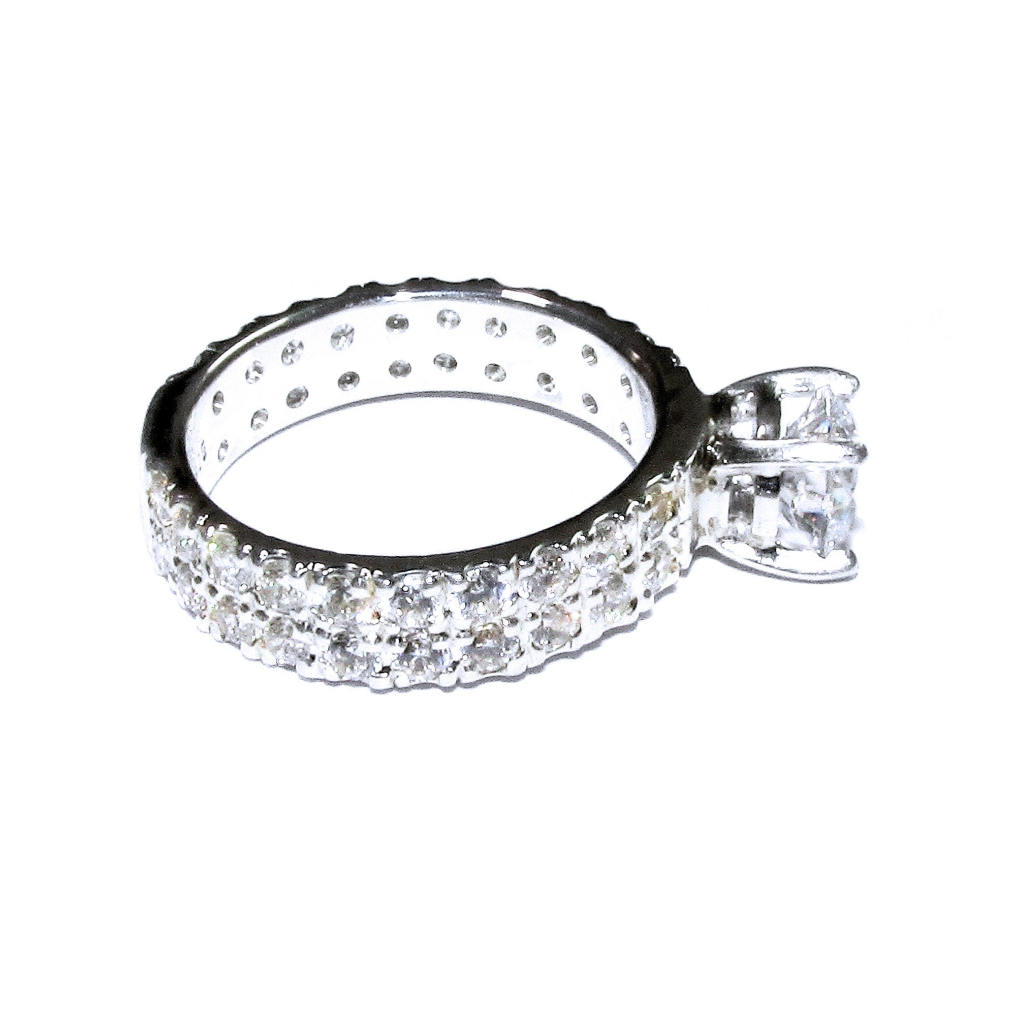 Statement White topaz ring 925 sterling silver size 5 1/2, Handmade ring, single copy, Sterling silver, Natural White topaz, White gemstone
