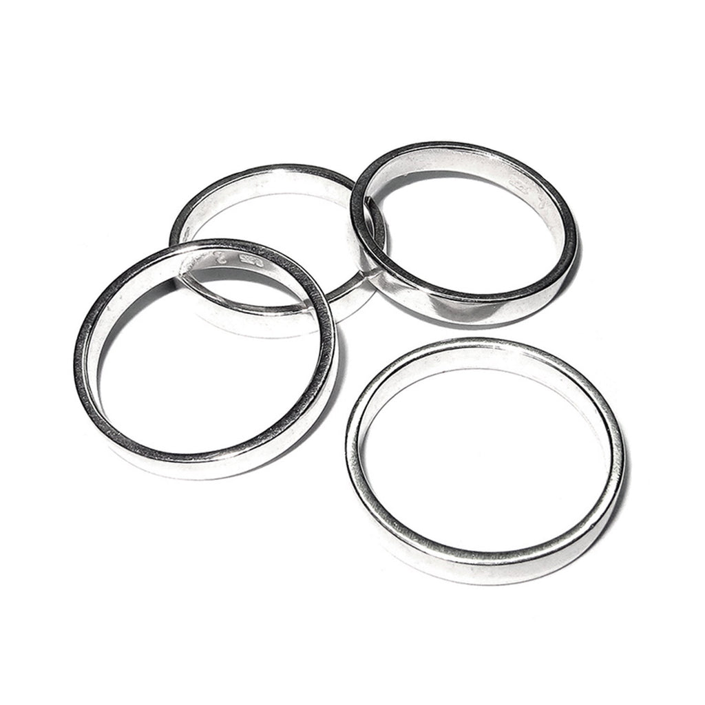 925 sterling silver blank ring size 4, 5, 6, 7, 8, 9, 10, 11, silver ring, base ring, Sterling silver, ring silver, Jewelry making - 1 piece