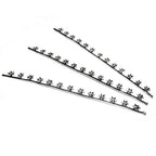 999 Fine silver Casted Bezel wire size 7.0x0.43 cm (2.8 inch), Gallery wire, Setting silver, Gallery pattern, Jewelry making - 1 piece