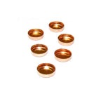 10 pcs size 5.0 mm 14K Rose gold filled round Bezel Cup, Bezel cup, Round bezel cups, Rose gold filled, Jewelry making, Setting, Mounting