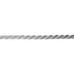 2.8 mm Sterling Silver French Rope Chain, shiny chain, 925 silver chain, Jewelry making, sterling silver chain, 925 silver - 1 Feet (30 cm)
