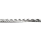 935 Argentium Silver Bezel wire, Gallery wire, Gallery ribbon, Gallery pattern, Argentium silver, Jewelry making, Setting - 4 inch (10 cm)