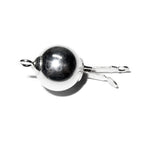 925 Sterling silver Bead smooth Safety Clasp size 8 mm, Silver bead clasp, Jewelry making, Silver Clasp, 925 Sterling silver - 1 piece