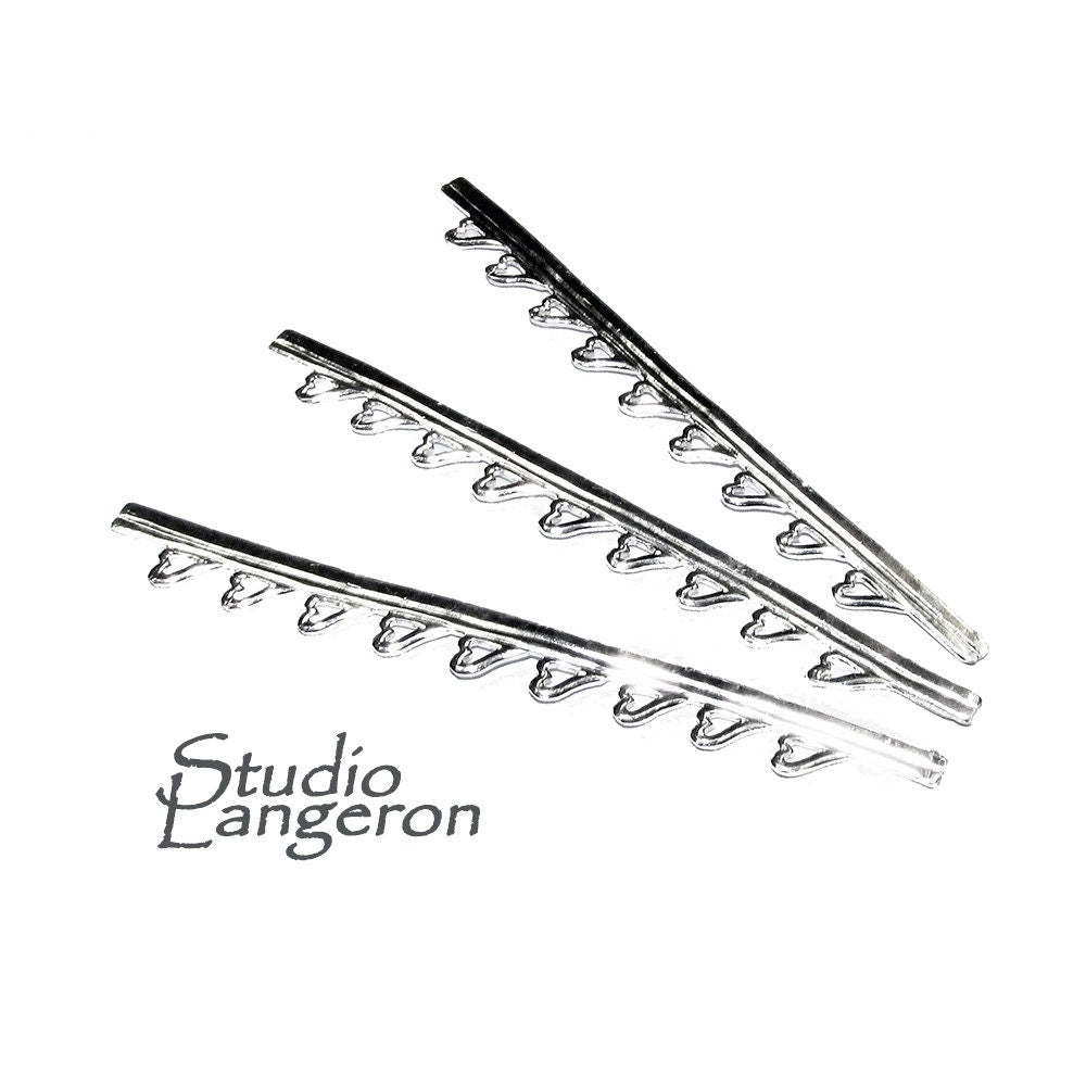 999 Fine silver Casted Bezel wire size 6.0x0.55 cm (2.4 inch), Gallery wire, Setting silver, Gallery pattern, Wire, Jewelry making - 1 piece