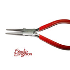 Round nose long pliers Professionally Prepared for Jewelry Making PL1080, BeadSmith, Length 143 mm (5.6 inch), Jewelry making  - 1 piece