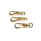 1 piece - 14K Yellow gold filled Albert swivel clasp 22.5mm with closed ring, Albert clasp, 14K Gold filled, Jewelry making