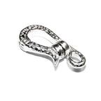 925 Sterling Silver Hook Eye Magnetic Clasps size 1.8 cm, Silver clasp, Clasps, Hook eye clasp, Jewelry making, Sterling silver - 1 piece
