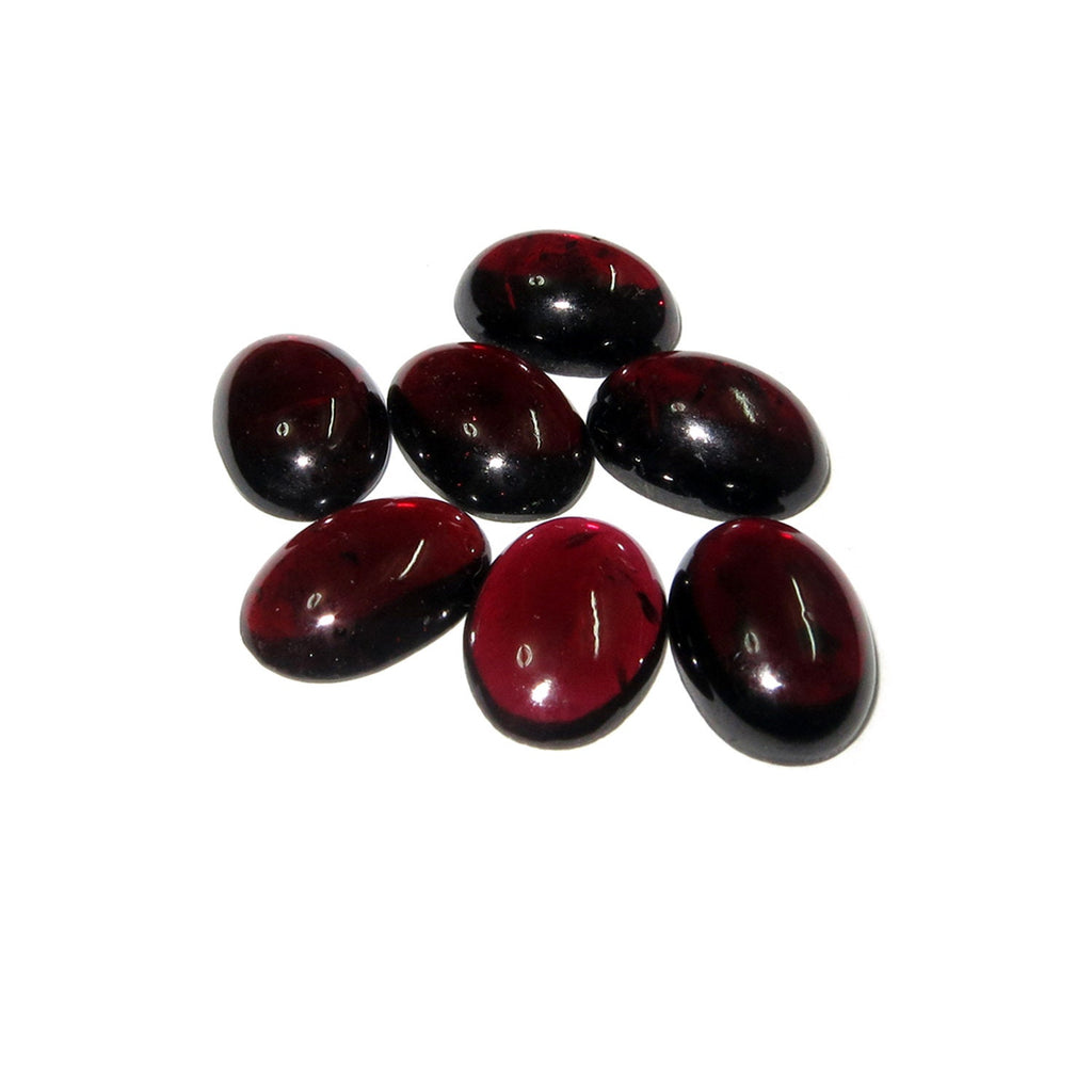 10x12 mm Garnet Oval Cabochon Natural Gemstone Calibrated Size, Garnet Gemstone, Natural gemstone, Garnet cabochon, Jewelry making - 1 piece
