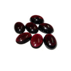 10x12 mm Garnet Oval Cabochon Natural Gemstone Calibrated Size, Garnet Gemstone, Natural gemstone, Garnet cabochon, Jewelry making - 1 piece