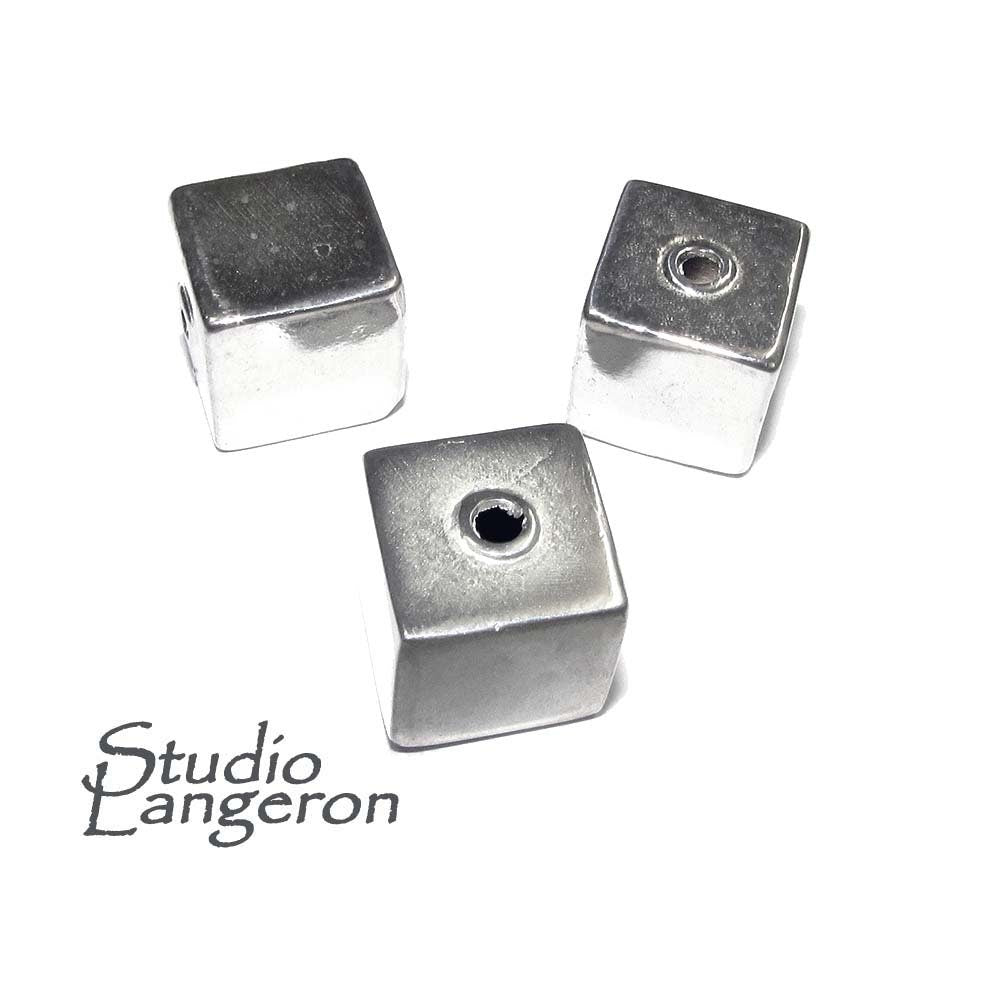 925 sterling silver handmade beads BS39, Jewelry making, silver beads, handmade beads, Large beads, Original beads - 1 piece