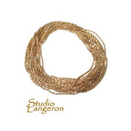 14K gold filled beading cardano chain available thickness 0.6, 0.8, 1.0 mm, beading chain, gold filled chain, Jewelry making - 1 Ft (30 cm)
