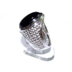 Black onyx ring 925 sterling silver, size 9, Handmade ring, single copy, 925 sterling silver, Black onyx, silver ring, gemstone - 1 piece
