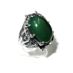 Natural Jade ring 925 sterling silver size 7, handmade ring, single copy, Natural Jade, silver ring, Jade gemstone, Statement ring