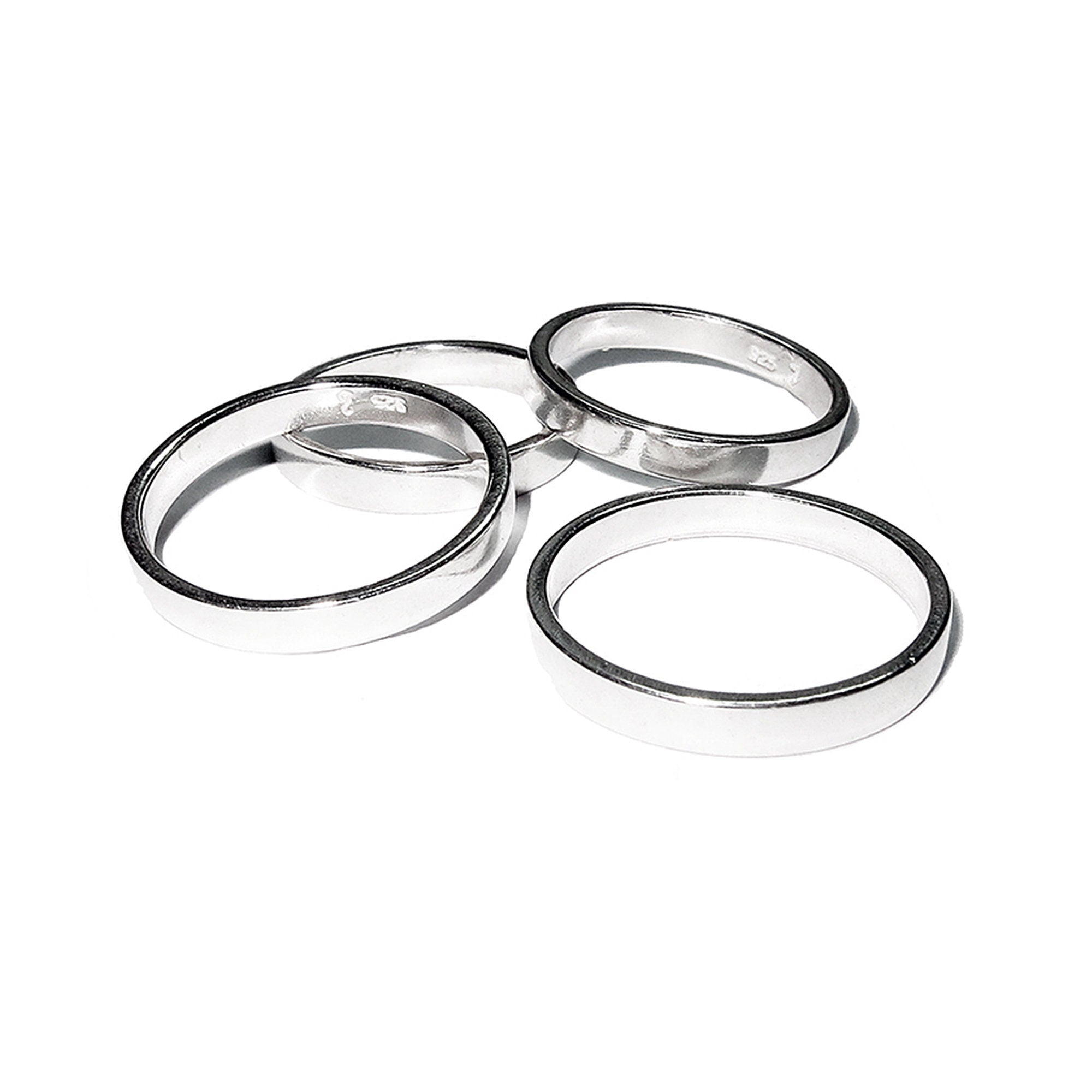 925 sterling silver blank ring size 4, 5, 6, 7, 8, 9, 10, 11, silver ring, base ring, Sterling silver, ring silver, Jewelry making - 1 piece
