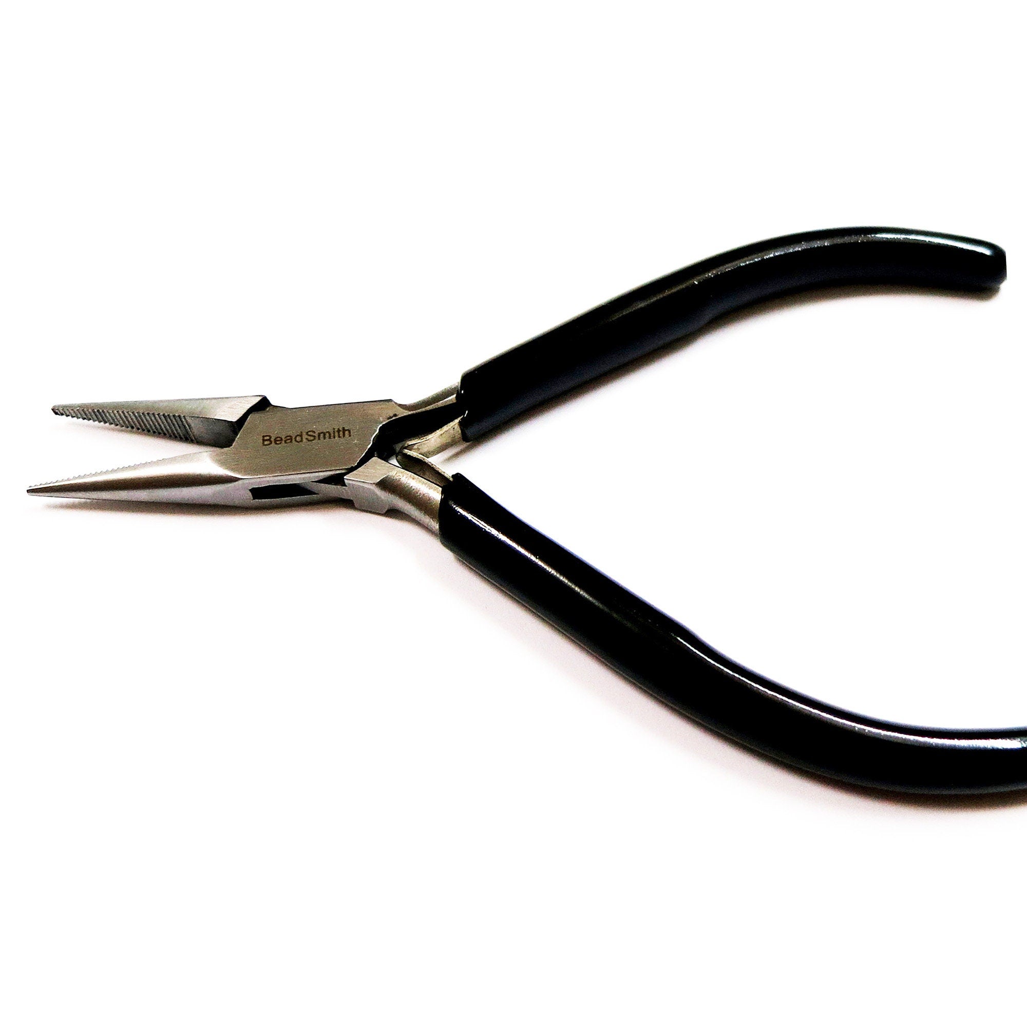 Serrated Chain nose pliers Professionally Prepared for Jewelry Making PL653, Bead Smith, Length 115 mm (4.5 inch), Jewelry making  - 1 piece