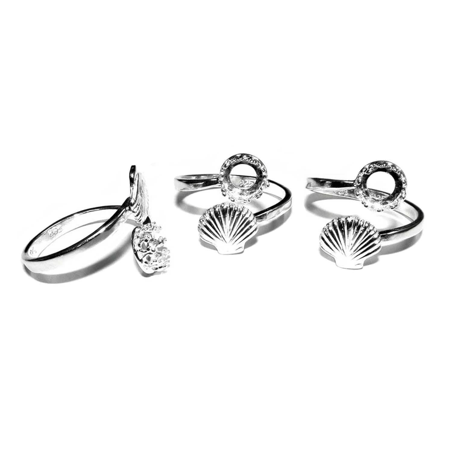 925 sterling silver open blank ring with bezel cup 6 mm, bezel cup, silver ring, base ring, Setting, Jewelry making, 925 silver - 1 piece