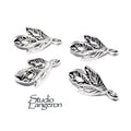 925 Sterling silver decorative Pendant Bails with loop, Silver Bail, Jewelry making, Bail finding, bail for pendant - 1 piece