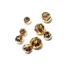 14K yellow gold filled diamond cut beads size 2,5, 3,0, 4.0, 5.0, 6.0mm, round beads, Jewelry making, diamond cut beads - 1 piece