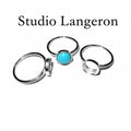 925 sterling silver blank ring with bezel cup 8mm size 4, 5, 6, 7, 8, 9, 10, 11, silver ring, bezel cup, base ring, Jewelry making - 1 piece