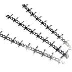 999 Fine silver Casted Bezel wire size 6.5x0.8 cm (2.6 inch), Gallery wire, Setting silver, Gallery pattern, Jewelry making - 1 piece