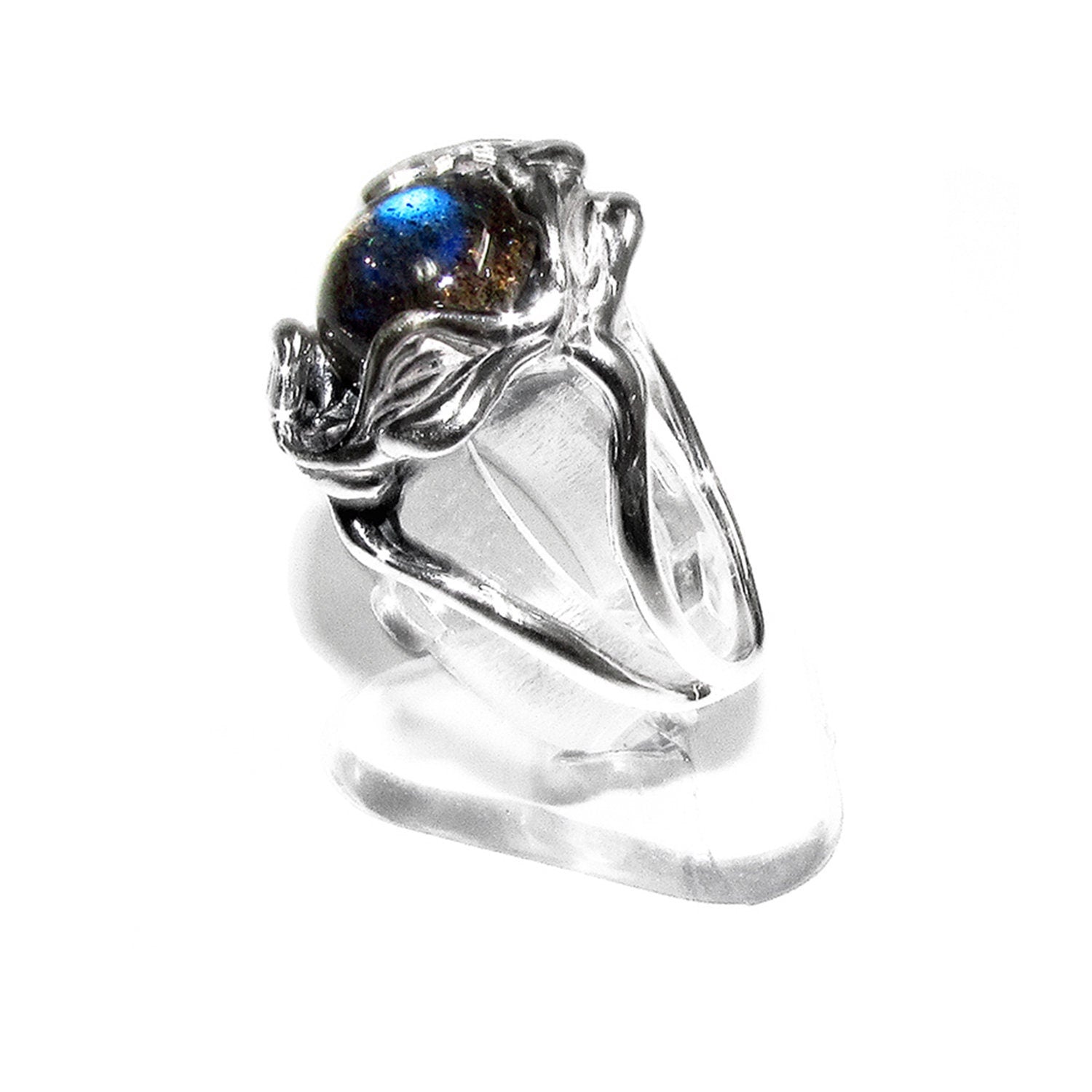Labradorite ring 925 sterling silver handmade size 7, single copy, Silver ring, natural Labradorite, Statement ring, Handmade ring