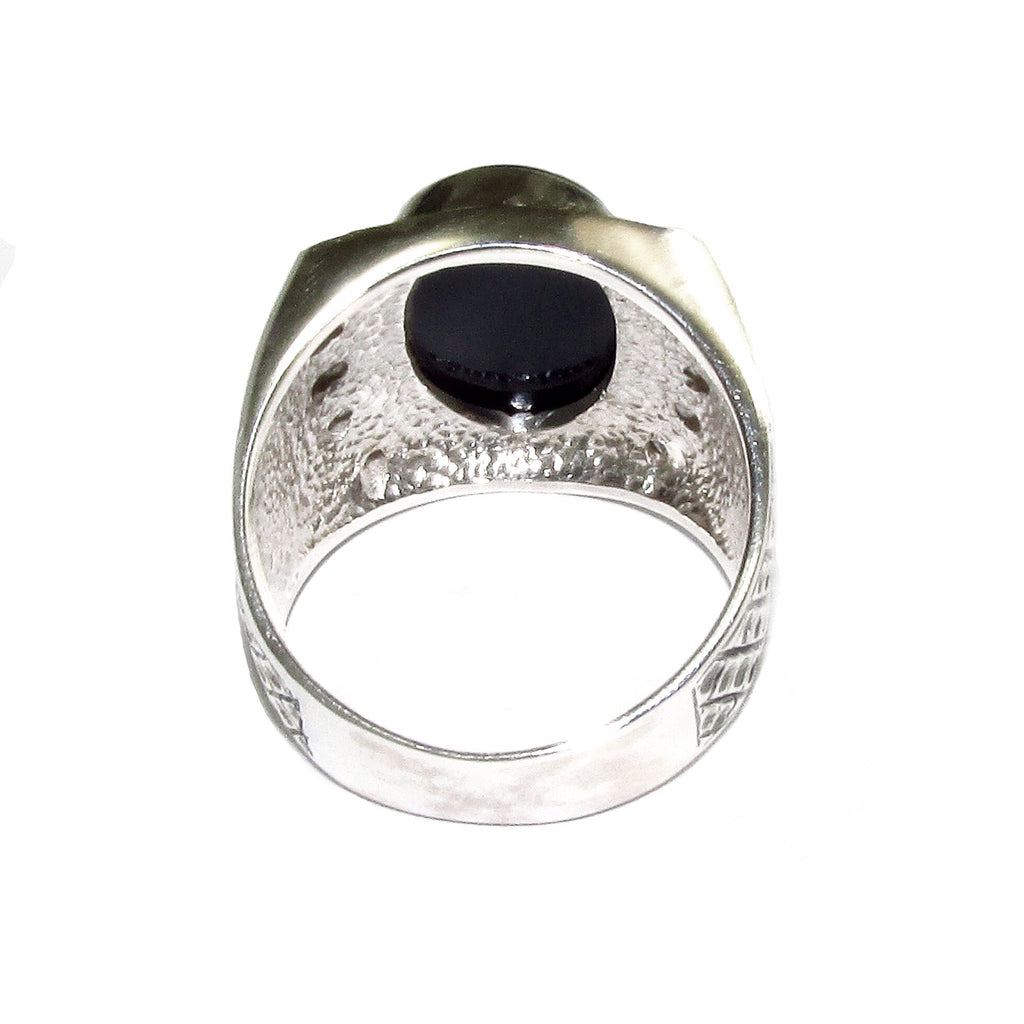 Agate man ring 925 sterling silver size 9 1/2, single copy, sterling silver, natural Agate, man ring, gemstone, Handmade ring