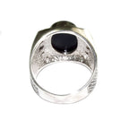 Agate man ring 925 sterling silver size 9 1/2, single copy, sterling silver, natural Agate, man ring, gemstone, Handmade ring