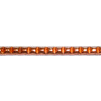 Natural Copper Bezel wire, Gallery wire, Gallery ribbon, Gallery pattern, Natural Copper, Copper wire, Jewelry making - 4 inch (10 cm)