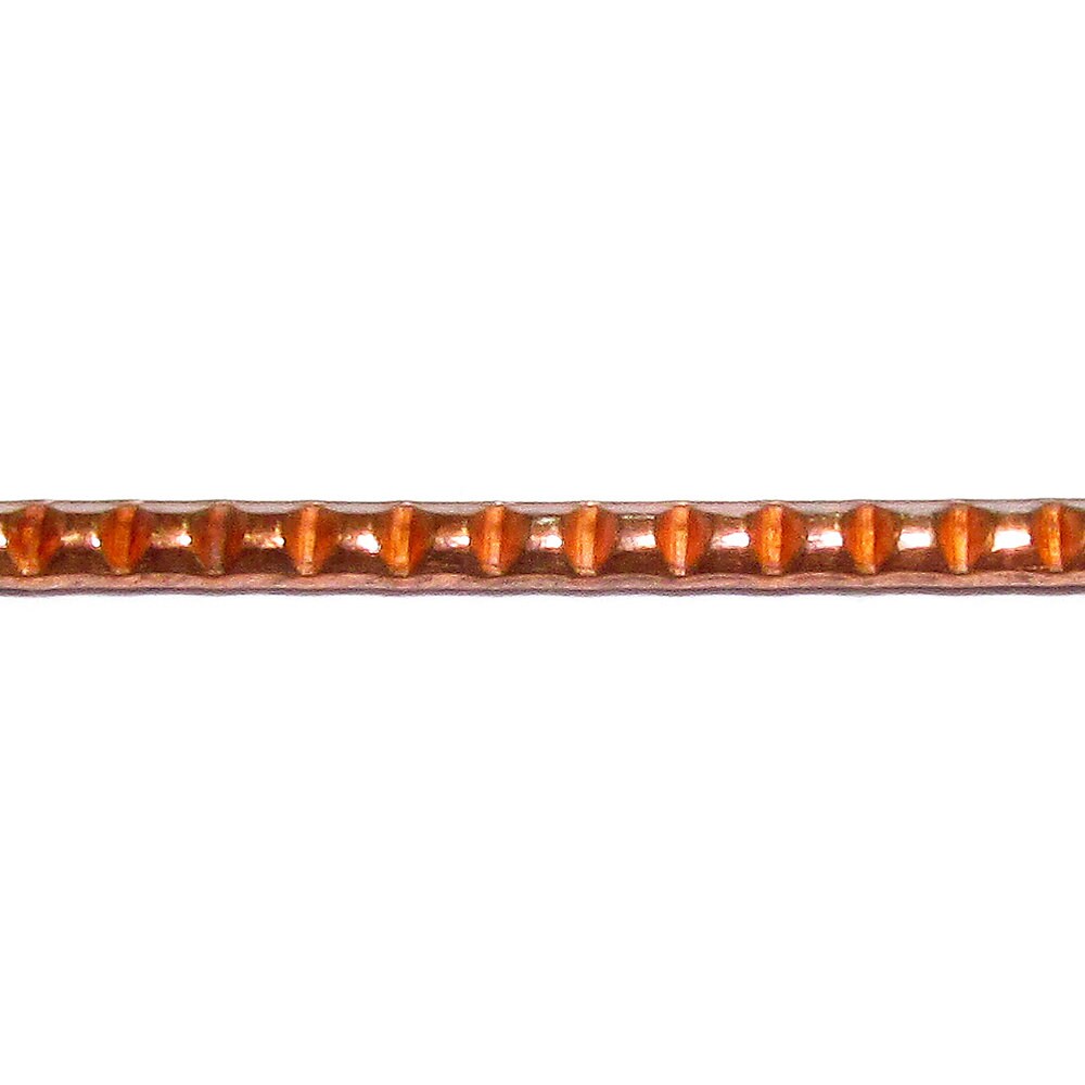 Natural Copper Bezel wire, Gallery wire, Gallery ribbon, Gallery pattern, Natural Copper, Copper wire, Jewelry making - 4 inch (10 cm)