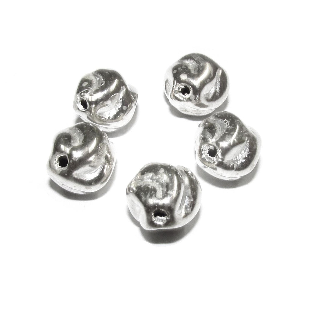925 sterling silver handmade beads BP144, silver beads, Jewelry making, handmade beads, decorative beads, Original beads - 1 piece