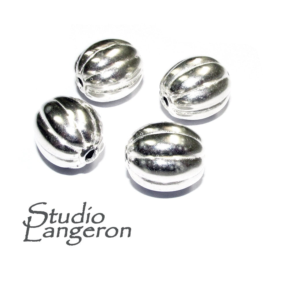 925 sterling silver handmade beads BB73, handmade beads, silver beads, Jewelry making, Large bead, decorative bead, Original beads - 1 piece
