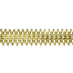Natural Brass Gallery wire, Brass wire, Gallery pattern, Gallery ribbon, Wire, Jewelry making, Brass findings, Setting - 4 inch (10 cm)