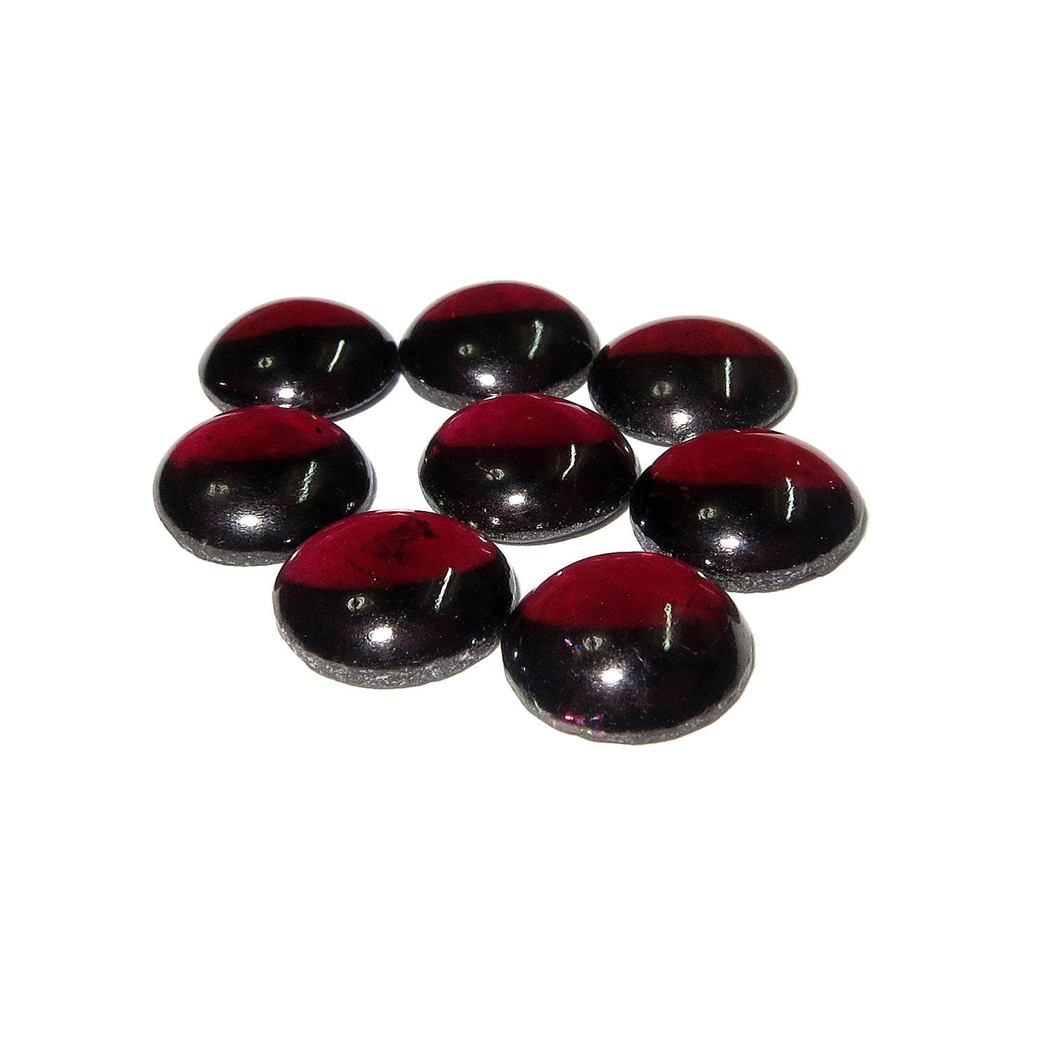 9 mm Garnet Round Cabochon Natural Gemstone Calibrated Size, Garnet Gemstone, Natural gemstone, Garnet cabochon, Jewelry making - 1 piece