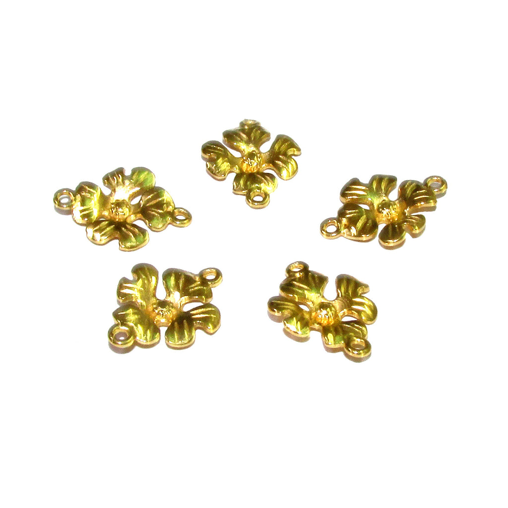 14K Gold filled link connector size 13x12 mm gold filled link component, Link connector, Gold filled, Connector, Jewelry making - 1 piece