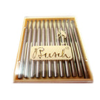 Set Busch Round Ball Bur 2.35 mm shank Pack of 12, size 015 - 026, Busch 01, Jewelry burs, Busch burs, Jewelry tools - 1 pack (12 pieces)