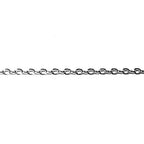 1.2 mm 925 Sterling Silver oval cable chain, silver chain, Jewelry making, silver oval chain, sterling silver shiny chain - 1 Ft (30 cm)