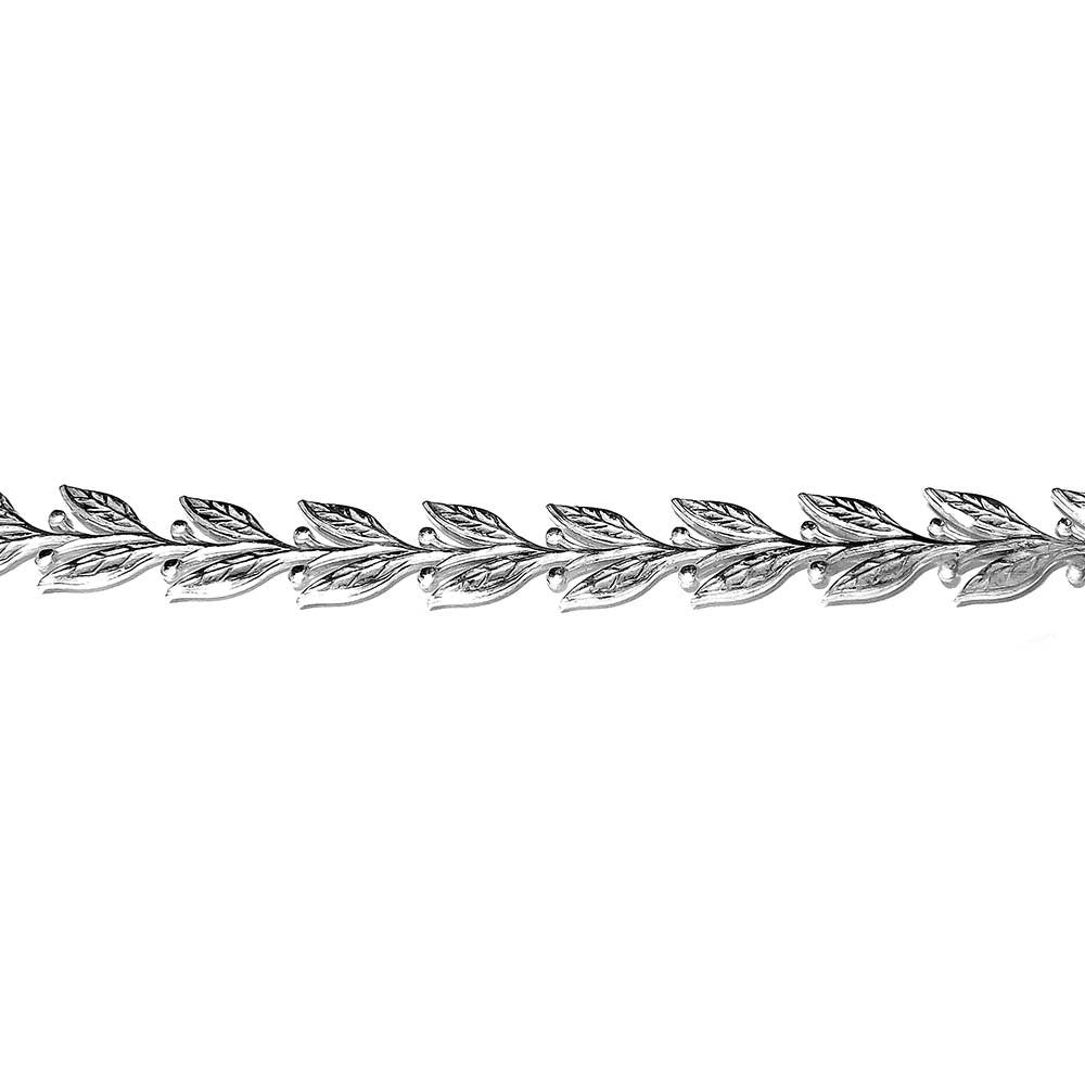 935 Argentium Silver Bezel wire, Gallery wire, Gallery ribbon, Gallery pattern, Argentium silver, Jewelry making, Wire - 4 inch (10 cm)