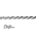 2.8 mm Sterling Silver French Rope Chain, shiny chain, 925 silver chain, Jewelry making, sterling silver chain, 925 silver - 1 Feet (30 cm)
