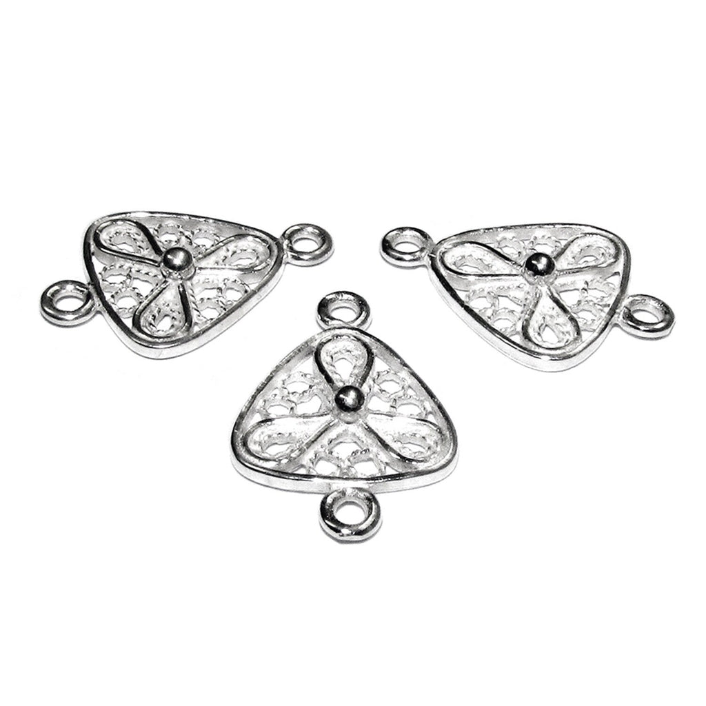 925 Sterling silver connector 1.8x1.2 cm, silver connector 8200, Connector for jewelry, Link Connector, Link, Jewelry making - 1 piece