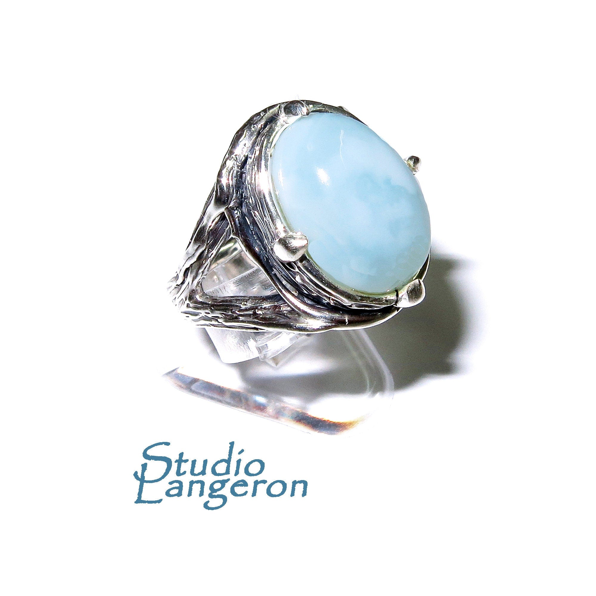 Statement Natural white opal ring 925 sterling silver size 7, Handmade ring, single copy, sterling silver, White opal, silver ring, gemstone
