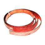 Natural Copper Bezel wire, Gallery wire, Gallery ribbon, Gallery pattern, Natural Copper, Jewelry making, Copper wire - 4 inch (10 cm)