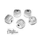 925 sterling silver handmade beads BP214, silver beads, Jewelry making, handmade beads, decorative beads, Original beads - 1 piece
