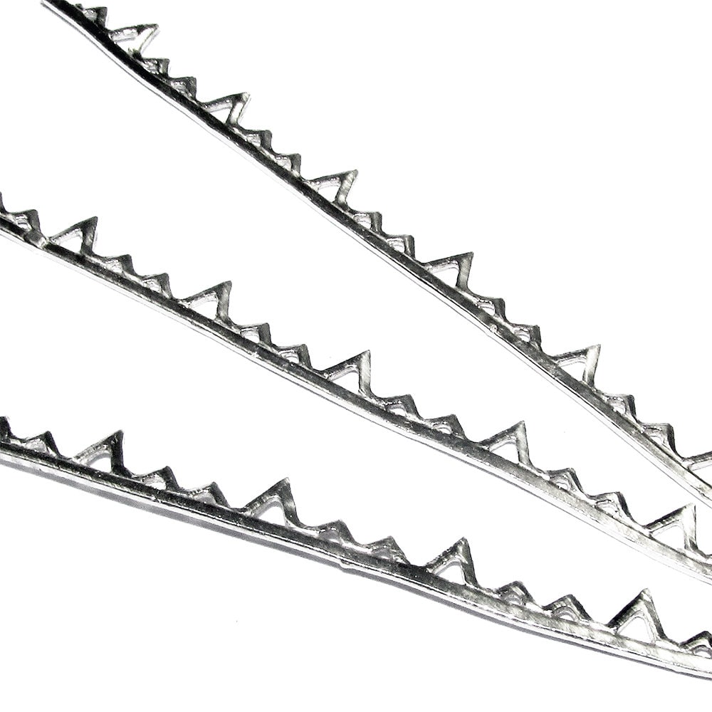 999 Fine Silver Cast Bezel Wire, Jewelry Making (7.0x0.44 cm)