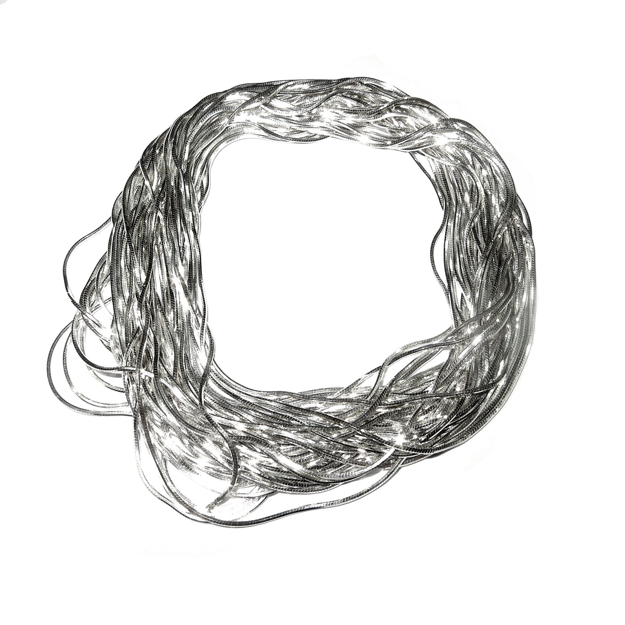 925 Sterling Silver beading magic chain thickness 0.9 mm, beading shiny chain, 925 silver chain, Jewelry making, Silver chain - 1 Ft (30 cm)