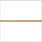 14/20 gold filled beading snake chain thickness 1.2mm, beading chain, Gold filled chain, Jewelry making, beading chain - 1 Ft (30 cm)